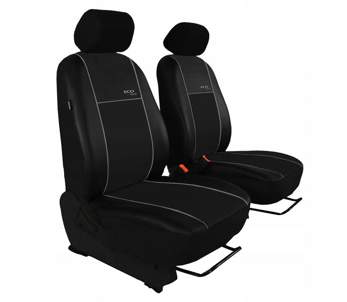 Pokrowce EKOSKÓRA PRZODY 1+1 BMW 3 E46 5 E34 E39 zdjęcie 1