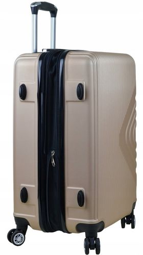 ŚREDNIA WALIZKA SUNBAG - MODEL APUS 8082 Z POSZERZENIEM pojemność 80 LITRÓW na Arena.pl