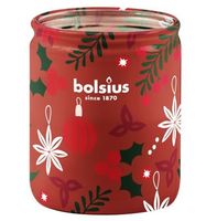 Świeca zapachowa w szkle BOLSIUS 82/68 (Merry Moments) ~23h