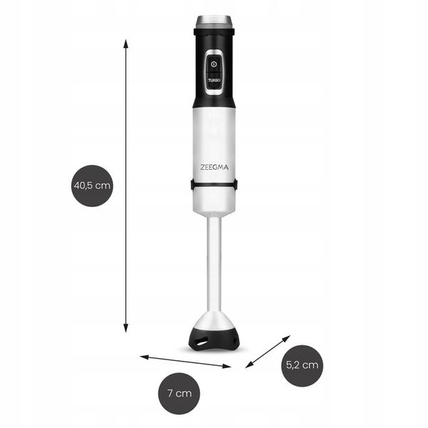 BLENDER RĘCZNY WIELOFUNKCYJNY 5w1 MIKSER Praktyczny pomysł na PREZENT zdjęcie 7