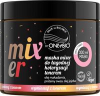 ONLYBIO HAIR IN BALANCE MASKA MIXER DO ŁAGODNEJ KOLORYZACJI TONEREM 300 ML