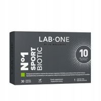 LAB ONE SPORTBIOTIC Probiotyk dla sportowców 30szt Zdrowe Jelita trawienie