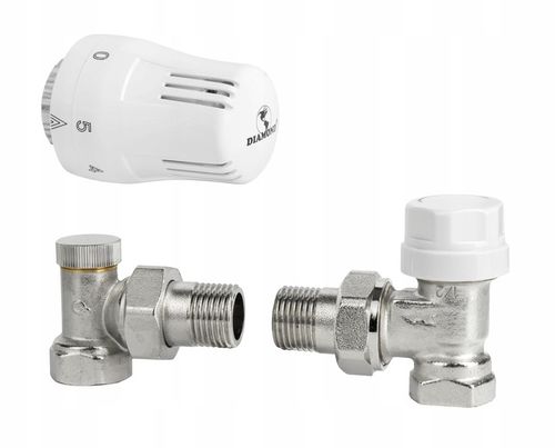 Zestaw termostatyczny kątowy Diamond ART.412.ZEST na Arena.pl