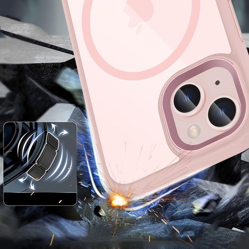 TECH-PROTECT MAGMAT MAGSAFE IPHONE 15 PINK/CLEAR na Arena.pl