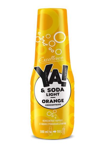 Ya! Koncentrat do soda stream o smaku pomarańczowym bez dodatku cukru 500ml na Arena.pl
