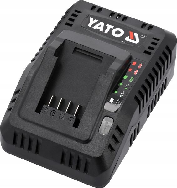 YATO ŁADOWARKA 2.2A DO AKUMULATORÓW BATERII ELEKTRONARZĘDZI SYSTEMU 18V zdjęcie 10