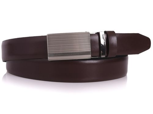 SKÓRZANY Pasek Męski AUTOMAT 3,2cm Garnitur c.BRĄZ na Arena.pl