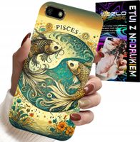 ETUI DO HUAWEI Y5 2018 - ZNAK ZODIAKU, RYBA ASTRONOMIA + FOLIA