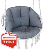 PODUSZKA NA HUŚTAWKĘ BOCIANIE GNIAZDO WODOODPORNA - kremowa