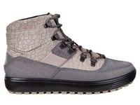 ECCO Botki damskie - Soft 7 Hydromax, ocieplane - rozmiar 37 - szara skóra