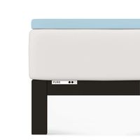 Prześcieradło Topper Schlafgut 180 x 200cm-200 x 220cm Blue Light 536