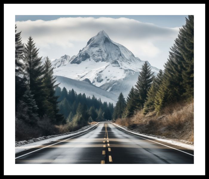 Plakat 60x50cm Odważna Podróż zdjęcie 3