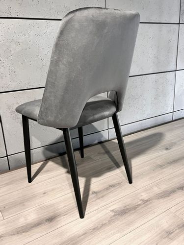 Krzesło tapicerowane GOTI GREY VELVET na Arena.pl