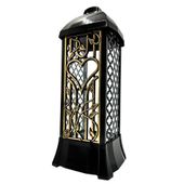 Znicz kapliczka GLAMUR Kolumna wysoka złoty