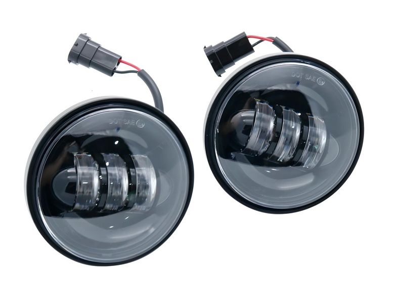 Lampy przednie 4.5" Full LED 2 szt zdjęcie 3