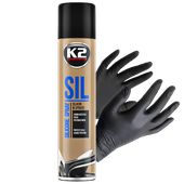 K2 SIL 300ML Silikon Do Uszczelek W Sprayu Zabezpieczenie Rękawiczki