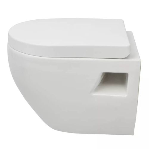 Toaleta wisząca ceramiczna, biała na Arena.pl