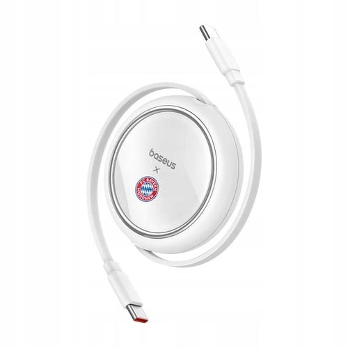 Kabel USB Baseus Free2Pull Cable C to C 100W 1m White Bayern na Arena.pl