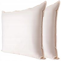 Zestaw 2x Poduszka Puchowa 70x80 z Pierza i Puchu Gęsiego Półpuchowa