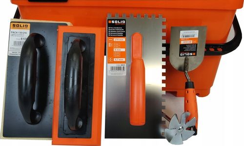 SOLID WIADRO GLAZURNICZE DO FUGOWANIA 20L ZESTAW L na Arena.pl