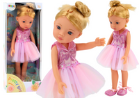 Lalka Baletnica Różowa Laleczka Balerina Sukienka 33cm