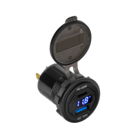 Ładowarka samochodowa USB+USB typu C z funkcją Quick Charge Power Delivery