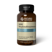 MSM- Metylosulfonylometan (90 tabl.) Nature's Sunshine