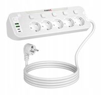 Wielofunkcyjna Listwa Przeciwprzepięciowa 2100J 4000W 16A Ineox LZW5UDW