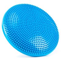 Poduszka sensoryczna do siedzenia, z pompką pro dysk do ćwiczeń sensomotoryczny niebieski