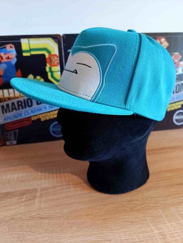 NOWOŚĆ" Modna niebieska czapka baseballowa Snorlax, na Arena.pl