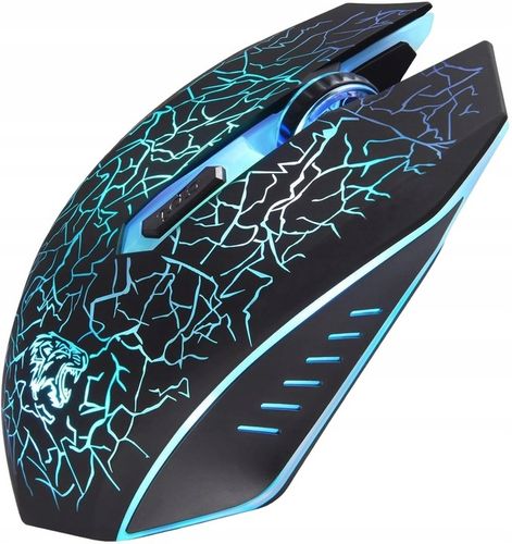 KLAWIATURA MYSZKA PODKŁADKA GAMINGOWA PODŚWIETLENIE PROFESJONALNY ZESTAW na Arena.pl