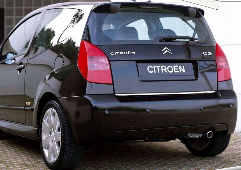 Citroen C2 JM 03-14 LISTWA CHROM na KLAPE Tuning zdjęcie 1