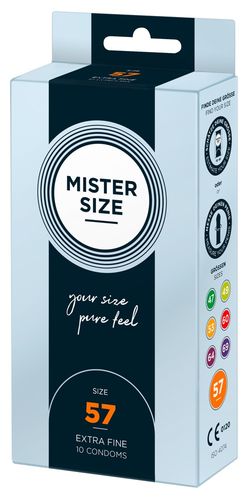 Prezerwatywy Mister Size 57 mm (10 szt) na Arena.pl