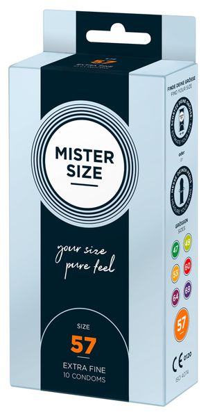 Prezerwatywy Mister Size 57 mm (10 szt) zdjęcie 2