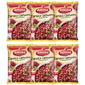 Amino Zupa błyskawiczna barszcz czerwony z majerankiem 66 g x 6 sztuk