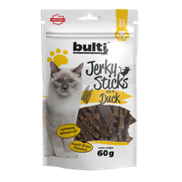 PRZYSMAKI DLA KOTA BULTI Jerky Sticks bogate w kaczkę dla kota 60g