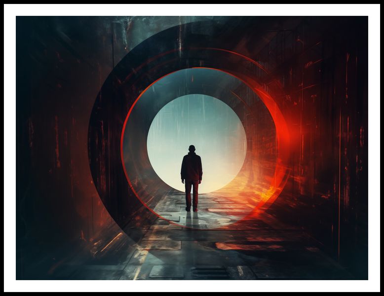 Plakat 100x75cm Portal do Świata zdjęcie 3