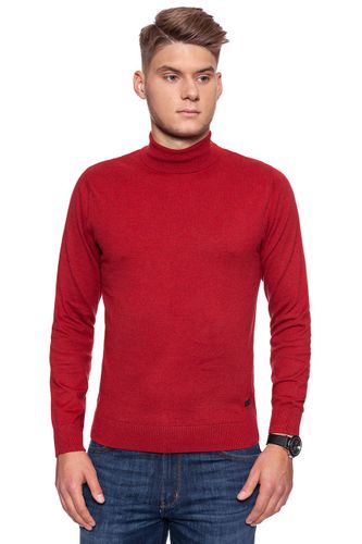 LEE ROLL NECK KNIT RED RUNNER L84PAHDJ M na Arena.pl