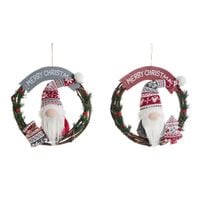 Zawieszka ozdobna DKD Home Decor Wielokolorowy 35 x 9 x 35 cm (2 Sztuk)