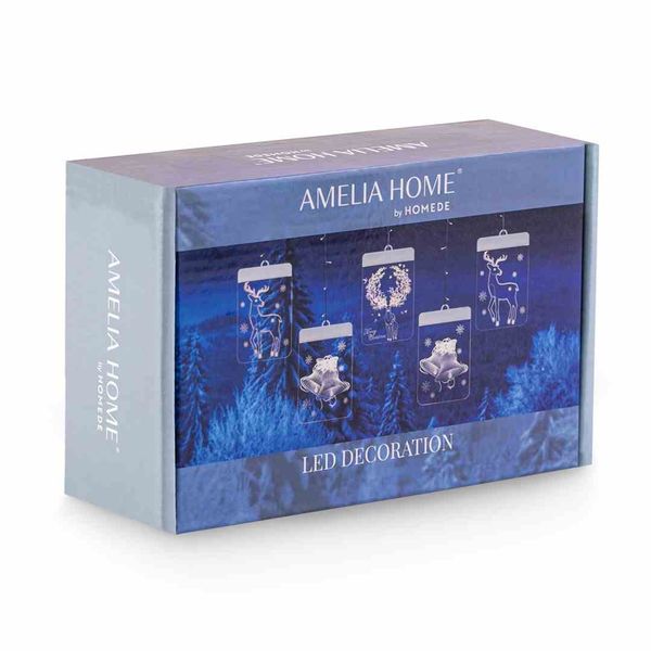 LEDPL/AH/REINDEERSMESS/RECT/SET/5PCS zdjęcie 7