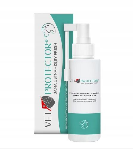 VET PROTECTOR jama ustna ZĘBY FRESH 100ML zdjęcie 1
