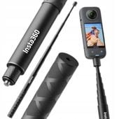 INSTA360 NIEWIDZIALNY KIJEK SELFIE STICK DO X4 X3 WYSIĘGNIK TELESKOPOWY 114
