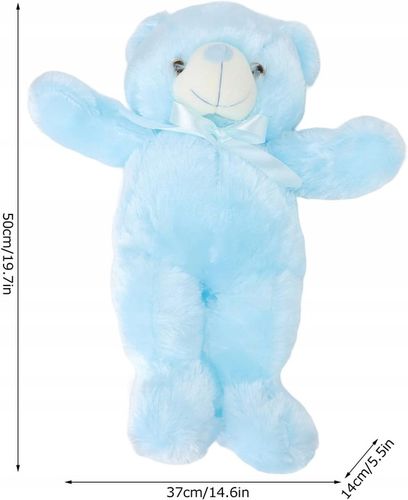 Pluszowy świecący miś LED maskotka pluszak puchaty na Arena.pl