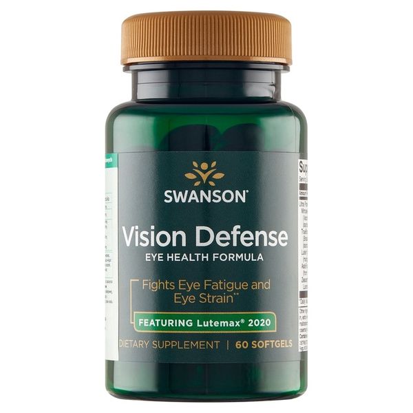 SWANSON VISION DEFENSE wzrok 60k Luteina OCZY zdjęcie 4