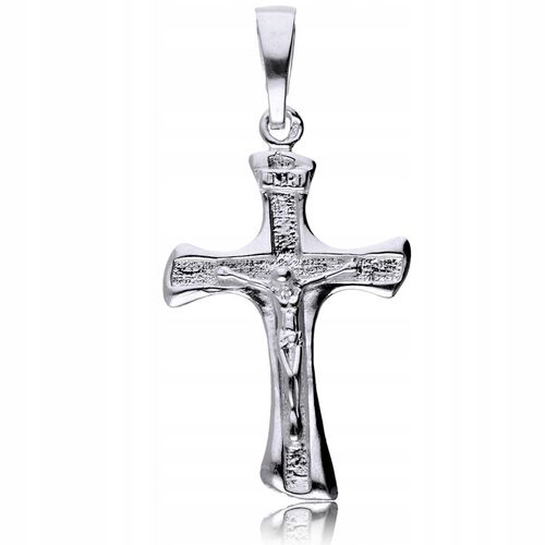 SREBRNY MĘSKI DUŻY KRZYŻ KRZYŻYK SREBRO 925 na Arena.pl
