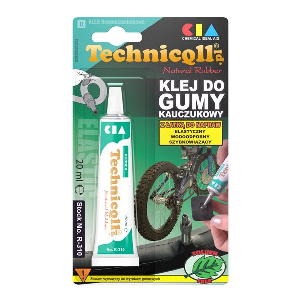 Klej kauczukowy do gumy Technicqll 20ml zdjęcie 1