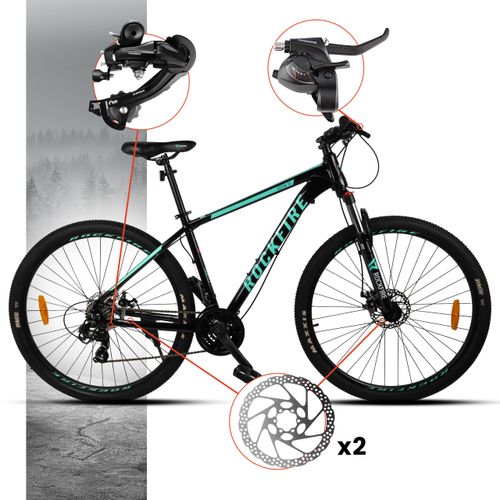 Rower Górski MTB MalTrack BLACK ROCKFIRE 29'' na Arena.pl