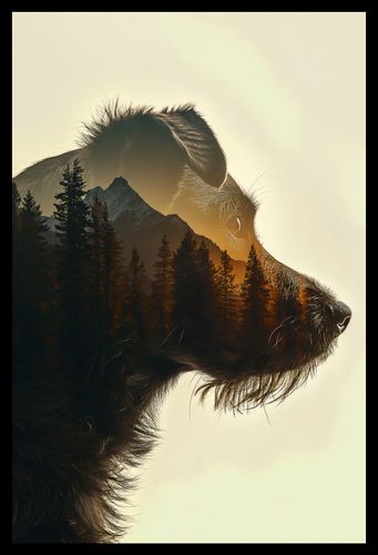 Plakat 30x45cm Psi Duch Lasu na Arena.pl