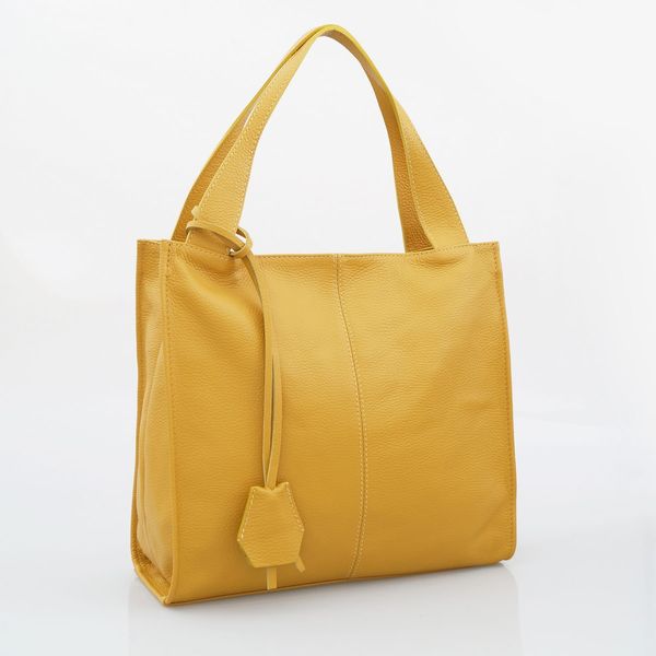 VERA PELLE torebka damska skórzana shopper klasyczna na ramię V074 c.taupe zdjęcie 4