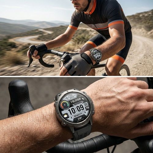 smartwatch gravity czarny pasek + bransoleta gt42-1 na Arena.pl